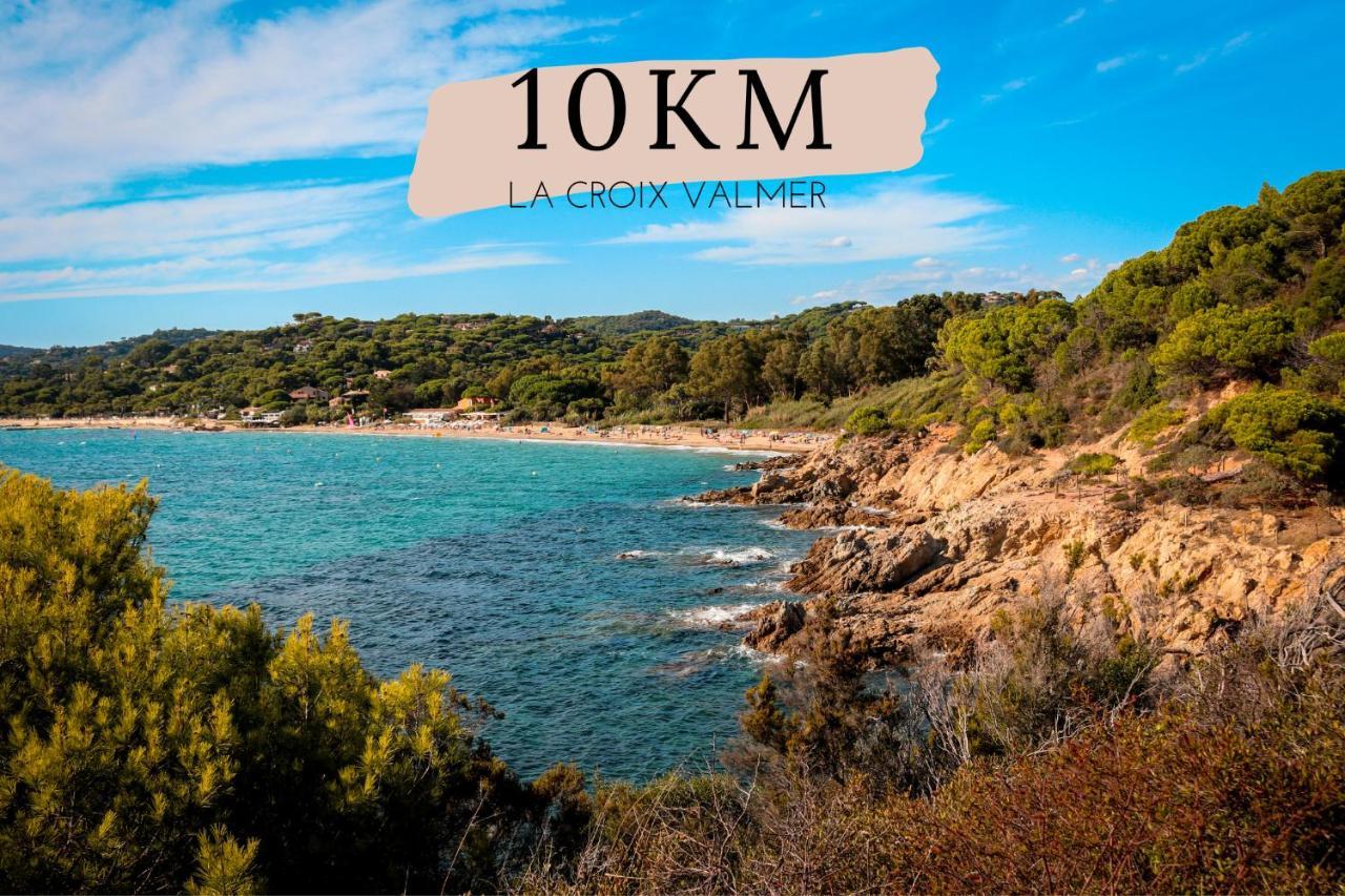 Le Ptit Olivier Piscine - Plage Gassin Kültér fotó