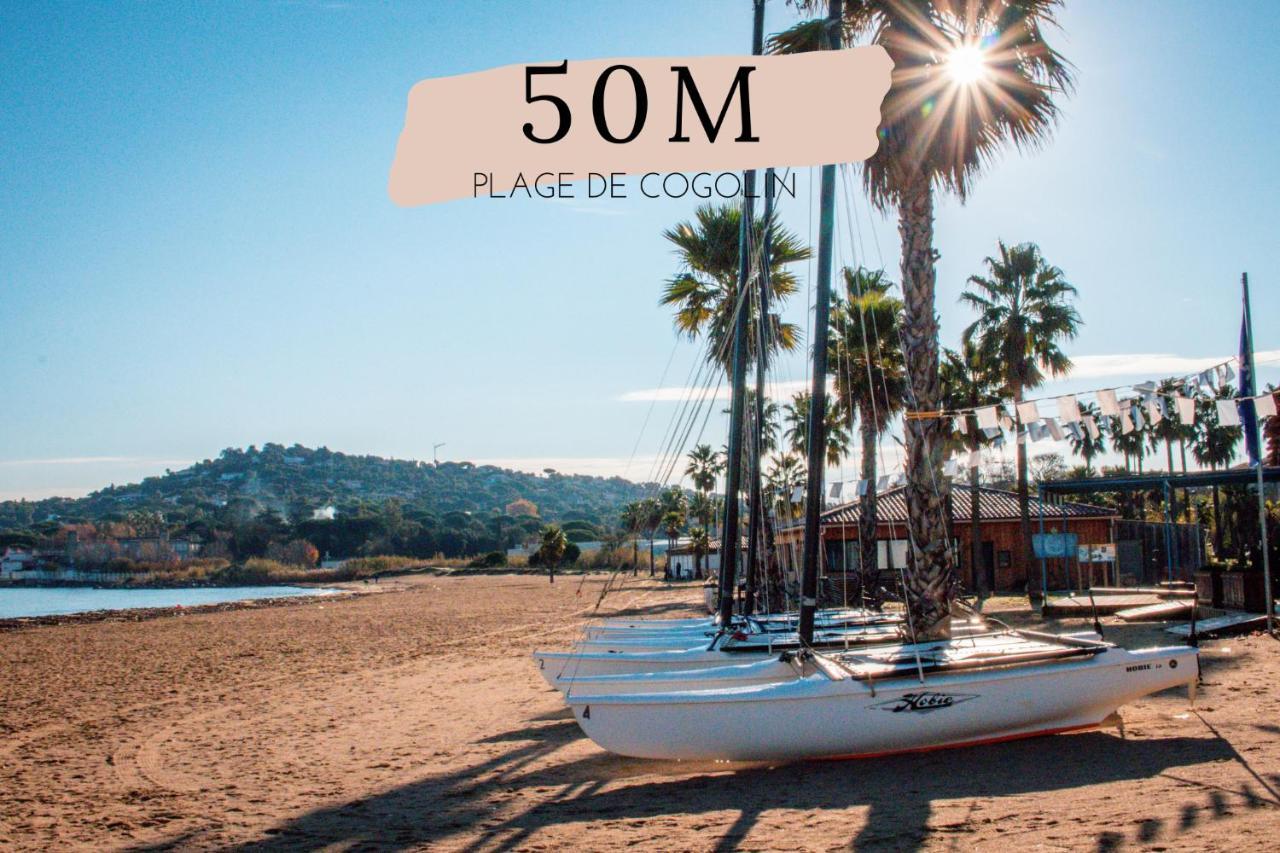 Le Ptit Olivier Piscine - Plage Gassin Kültér fotó